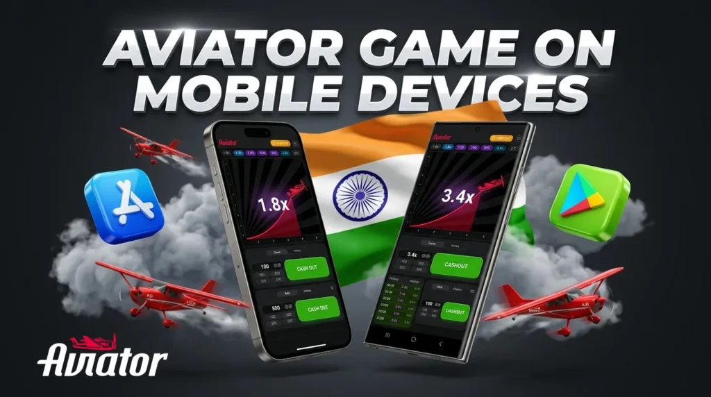 Fast Aviator crash gameplay optimized for any mobile device